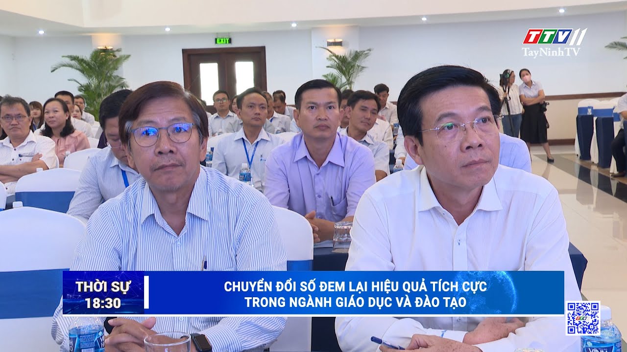 Chuyển đổi số đem lại hiệu quả tích cực trong ngành giáo dục và đào tạo | TayNinhTV