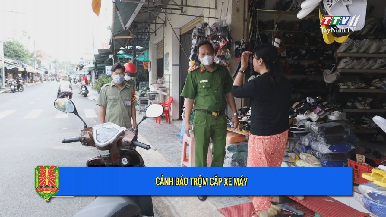 Cảnh báo tội phạm tr,ộm c,ắp xe máy | An ninh Tây Ninh | TayNinhTV