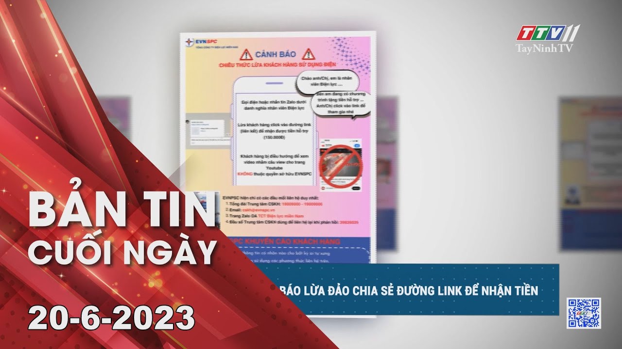 Bản tin cuối ngày 20-6-2023 | Tin tức hôm nay | TayNinhTV