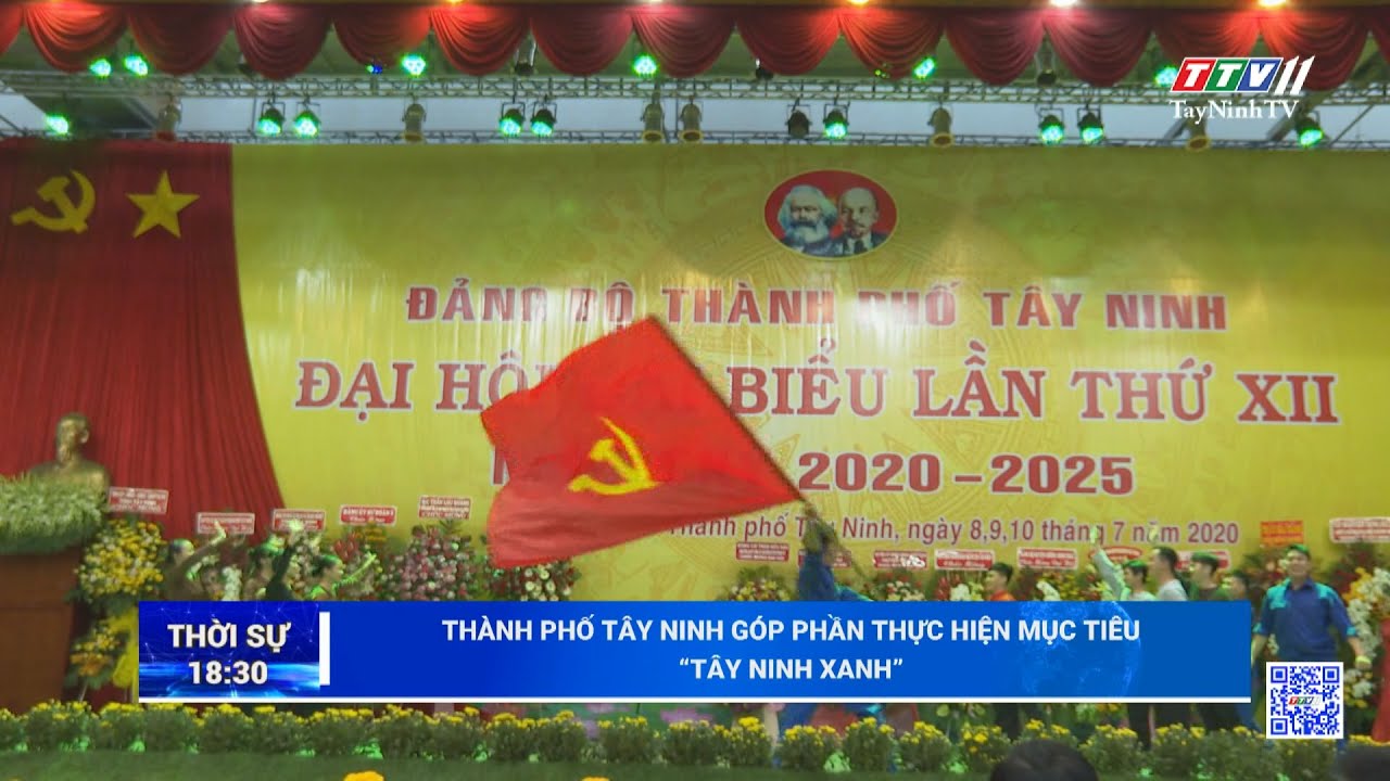 Thành phố Tây Ninh góp phần thực hiện mục tiêu “Tây Ninh xanh” | TayNinhTV