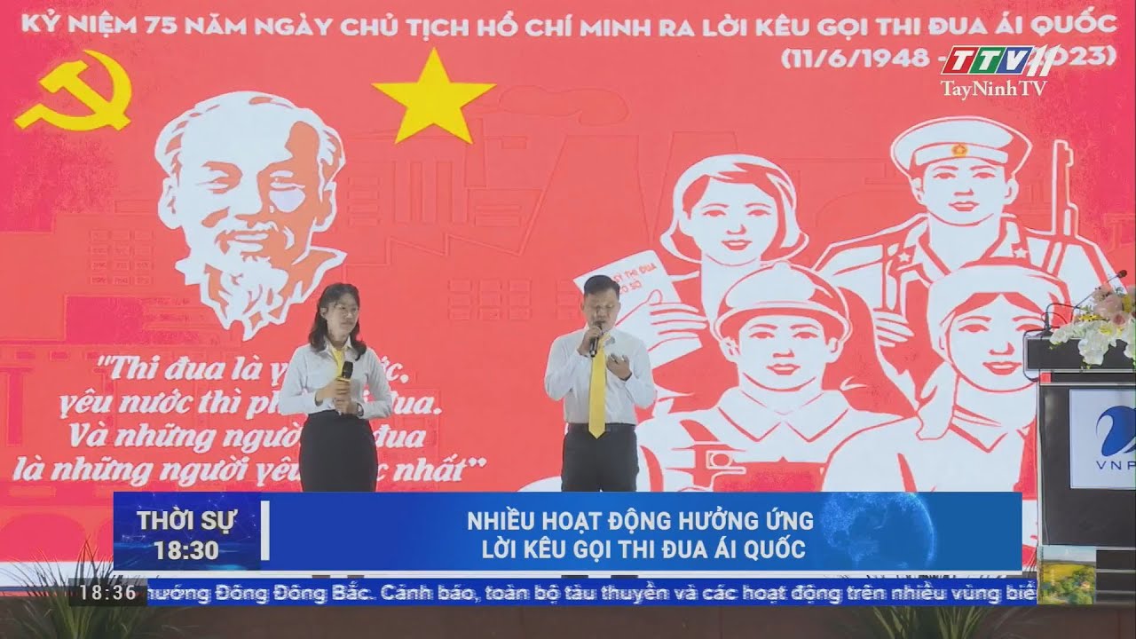 Nhiều hoạt động hưởng ứng Lời kêu gọi Thi đua ái quốc | THI ĐUA ÁI QUỐC | TayNinhTV