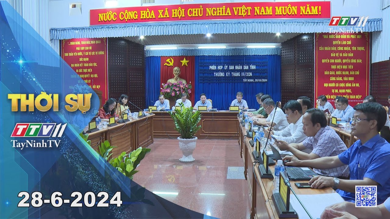 🛑Bản tin 19G45 | 28-6-2024 | Tin tức hôm nay | TayNinhTV