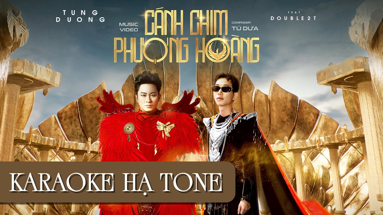 Tùng Dương - Karaoke CÁNH CHIM PHƯỢNG HOÀNG | Beat Chuẩn Hạ Tone