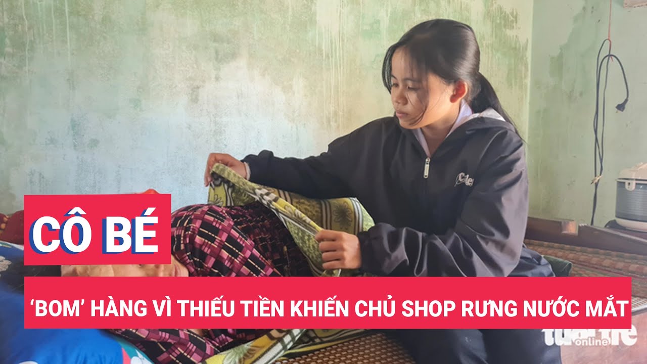 Cô bé nhặt ve chai 'bom' hàng vì thiếu tiền khiến chủ shop rưng nước mắt