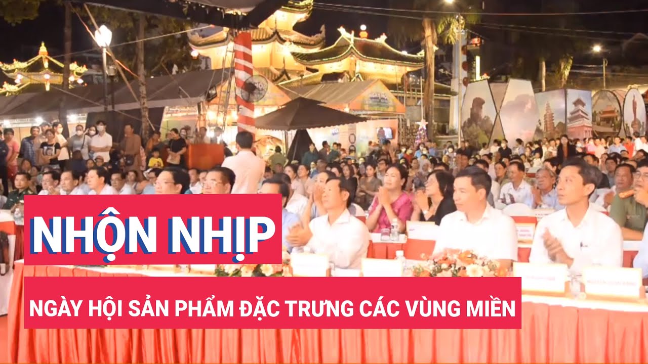 Nhộn nhịp ngày hội sản phẩm đặc trưng các vùng miền