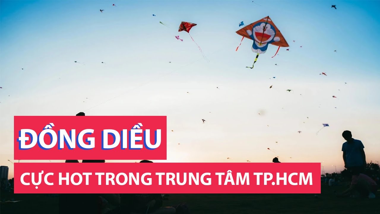 Cánh đồng diều tuổi thơ nằm ngay trung tâm TP.HCM