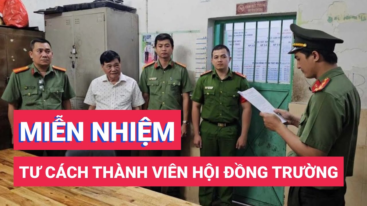 Tư cách thành viên hội đồng trường Đại học Luật TP.HCM của ông Nguyễn Công Khế sẽ bị miễn nhiệm