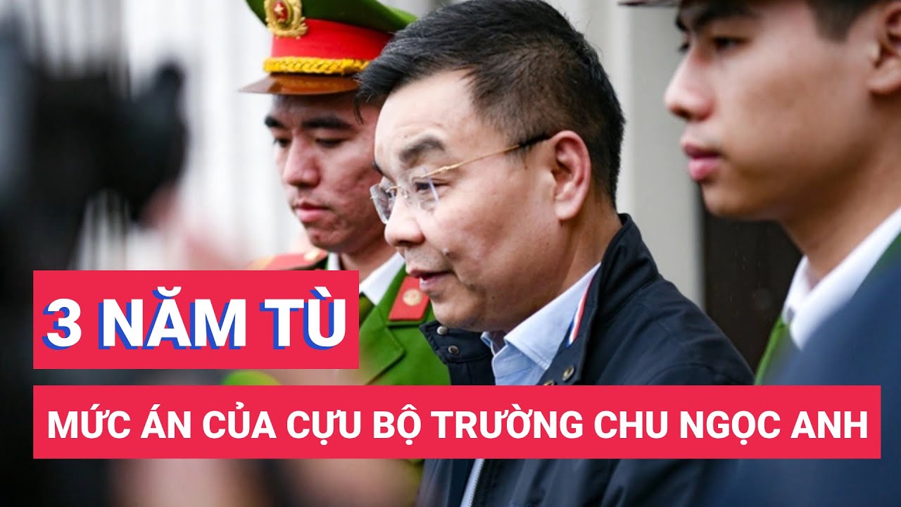 Cựu bộ trưởng Chu Ngọc Anh bị tòa tuyên 3 năm tù vụ Việt Á