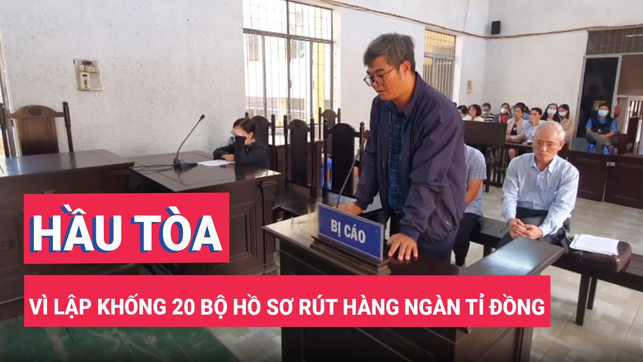 Lập khống 20 bộ hồ sơ rút hàng tỉ đồng, nguyên hiệu trưởng, hiệu phó và kế toán hầu tòa