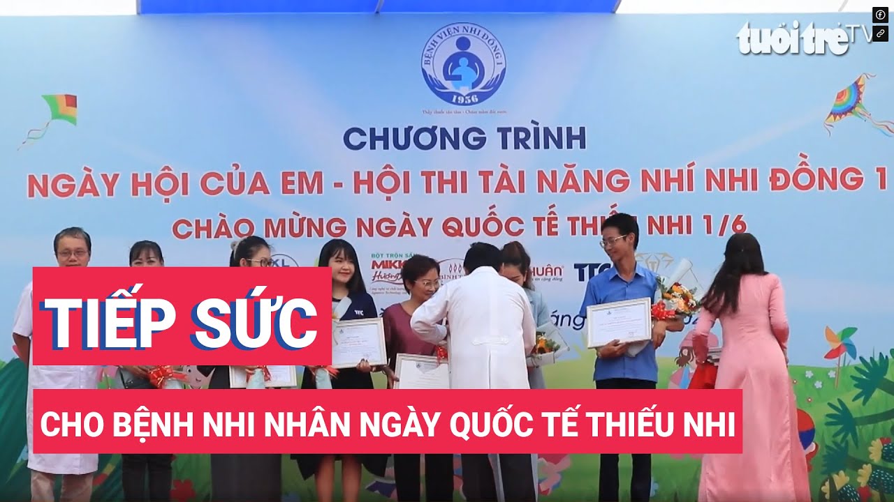 Tiếp sức cho bệnh nhi nhân ngày Quốc tế thiếu nhi