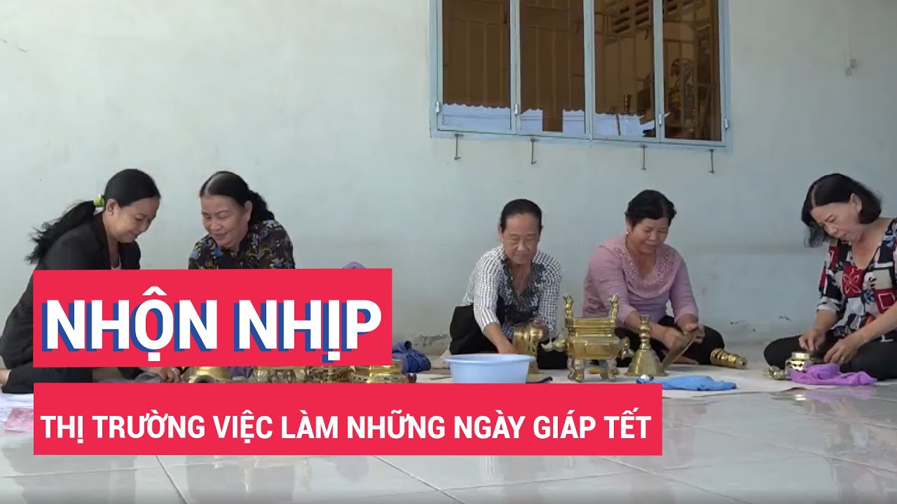 Nhộn nhịp thị trường việc làm những ngày giáp Tết