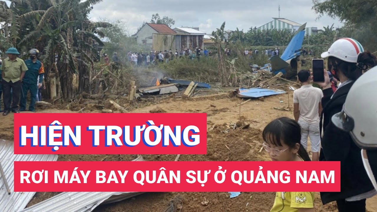 Rơi máy bay huấn luyện ở Quảng Nam