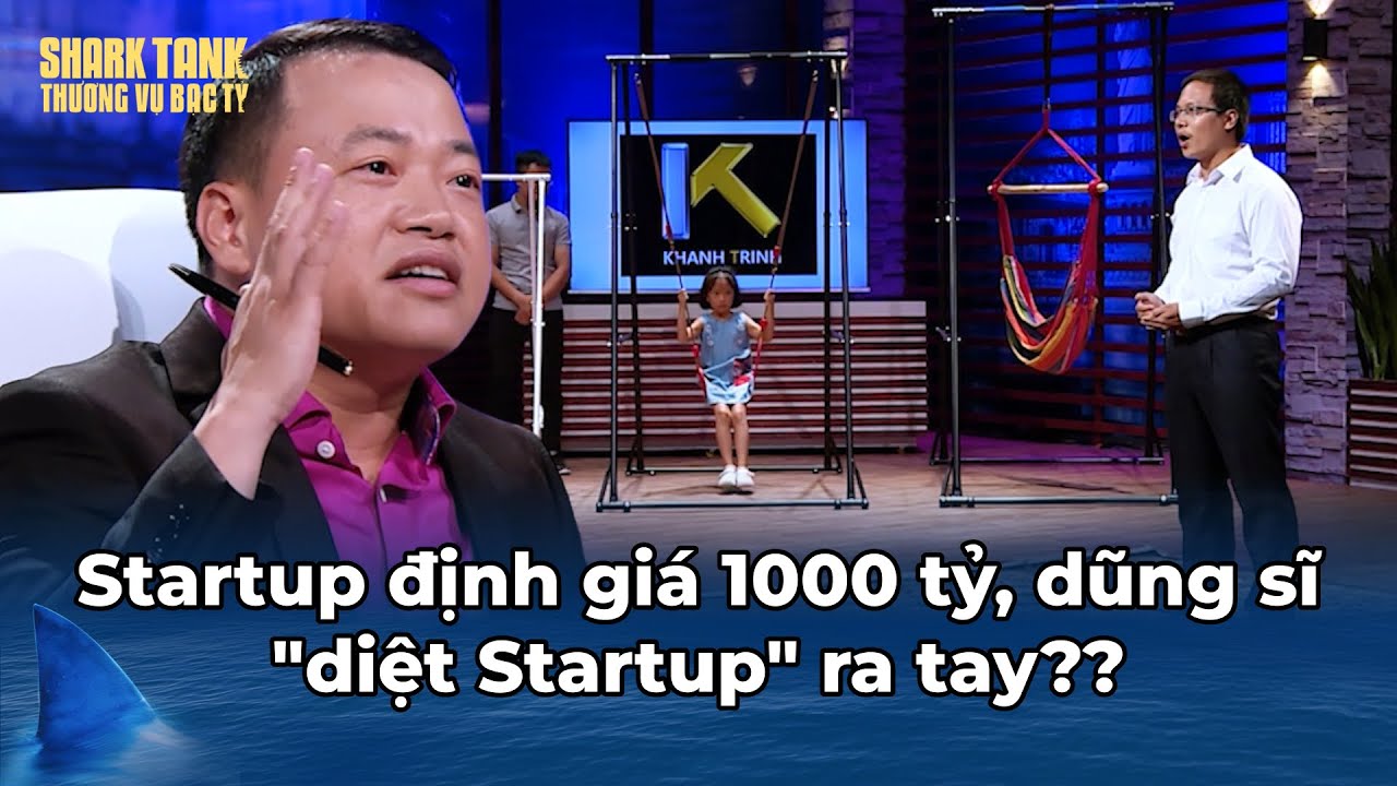 Startup định giá 1000 tỷ liệu có "ngáo giá"?? Dũng sĩ "diệt Startup" ra tay?? | Tổng Hợp Shark Tank