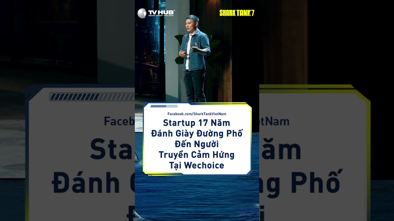 "Người Truyền Cảm Hứng WCA" lên gọi vốn, nhận ngay Vé Vàng 500 Tr #sharktank7 #thuongvubacty #shorts