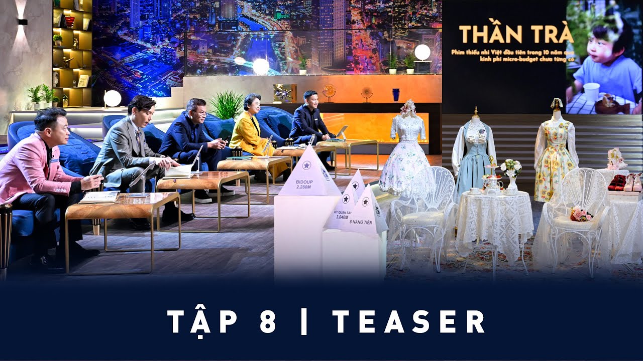 Shark Tank 7 Tập 8 | Startup trẻ "đầu tư mạo hiểm" khơi mào cuộc đi săn | Official Teaser