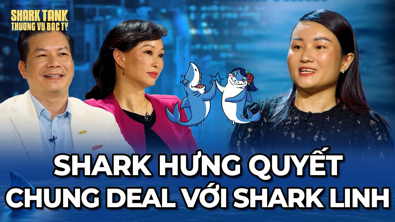 Shark Hưng quyết đầu tư chung deal với Shark Linh vì "Startup hợp gu"?? | Tổng Hợp Shark Tank