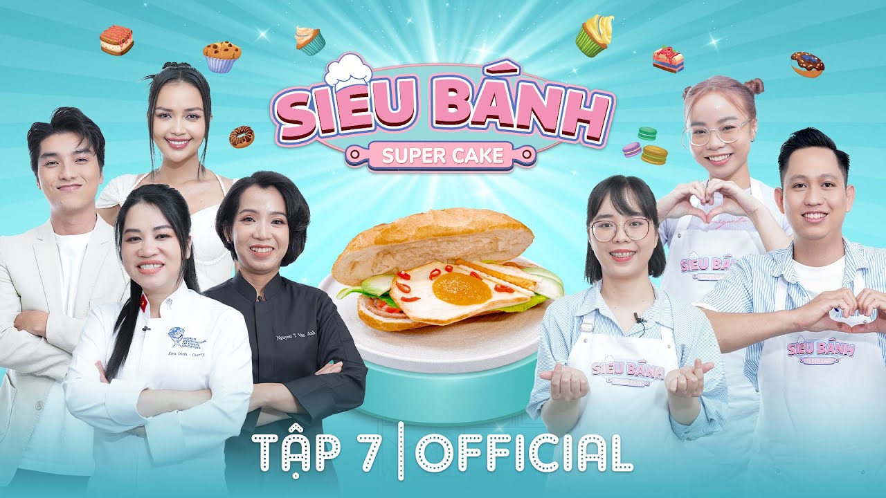 Super Cake Tập 7| Sáng tạo món mặn từ bánh, Baker khiến Ngọc Trai ăn hết cả tô đũa vì quá đỉnh