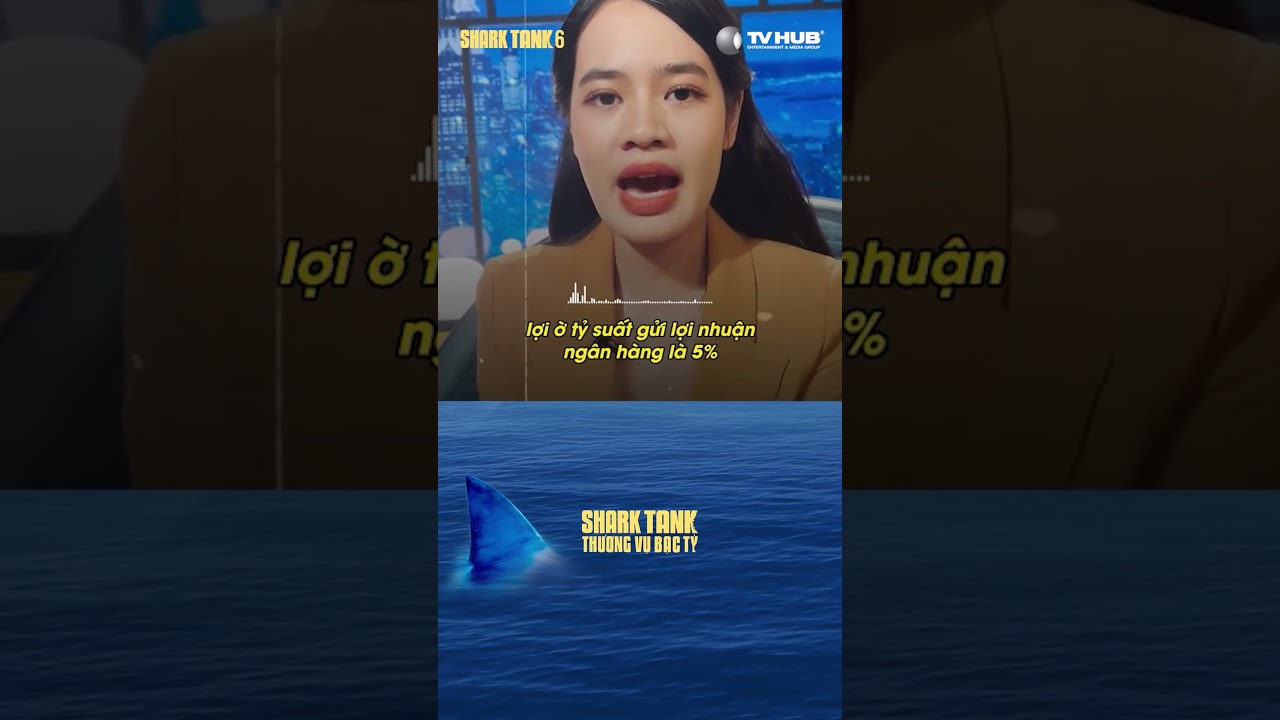 Gửi ngân hàng dài hạn còn rủi ro hơn là đầu tư cổ phiếu?? #tvhub #sharktank #khởinghiệp #shorts