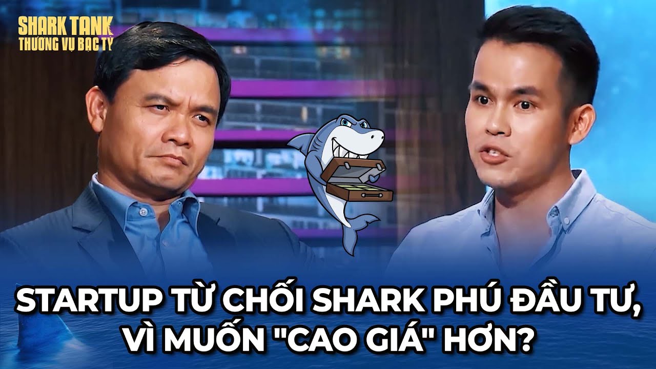 Startup "ứng dụng đỗ xe" từ chối Shark Phú đầu tư, vì muốn "cao giá" hơn? | Tổng Hợp Shark Tank