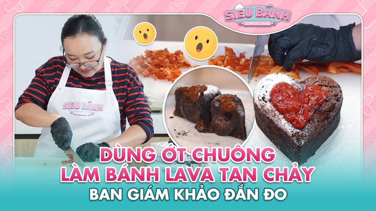 Kết hợp ớt chuông cùng socola nữ thợ bánh mang đến món tráng miệng đẳng cấp 5* | Super Cake