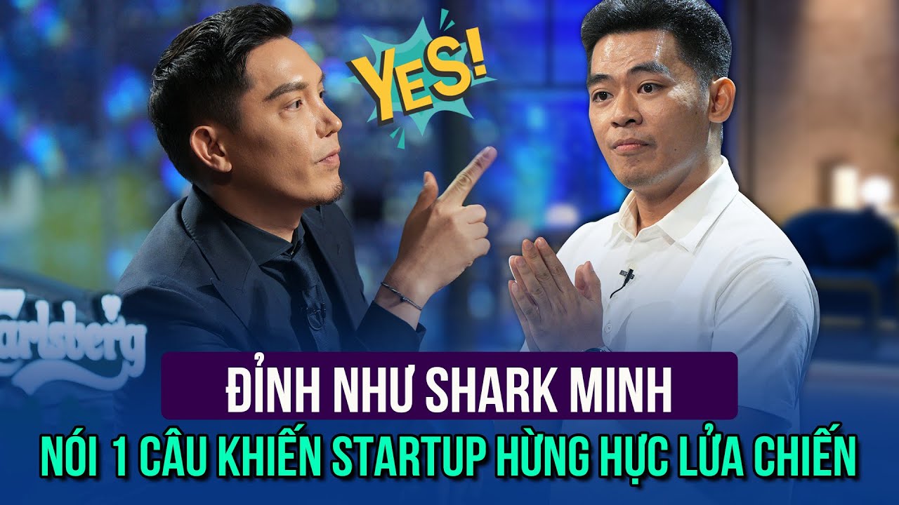 Thiếu tự tin vào sản phẩm, Shark Minh tìm ra long mạch xác định mục tiêu cho Startup | Shark Tank 6