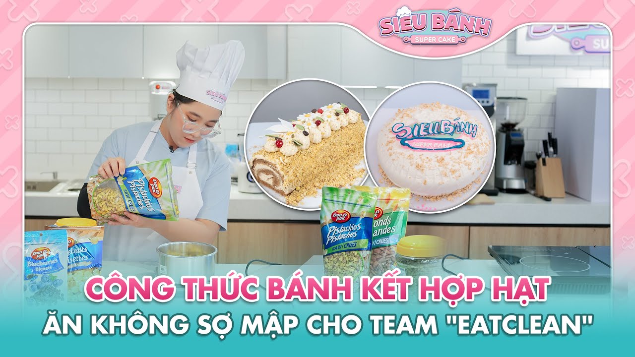 Làm bánh từ các loại hạt baker "đấu trí" để tạo ra chiếc bánh tốt cho sức khỏe | Super Cake