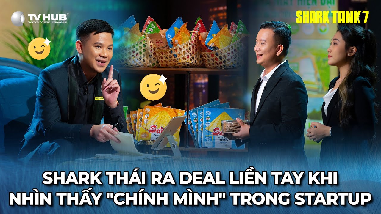 Shark Tank 7 Tập 3 | Shark Thái ra deal liền tay khi nhìn thấy "chính mình" trong Startup | Best Cut