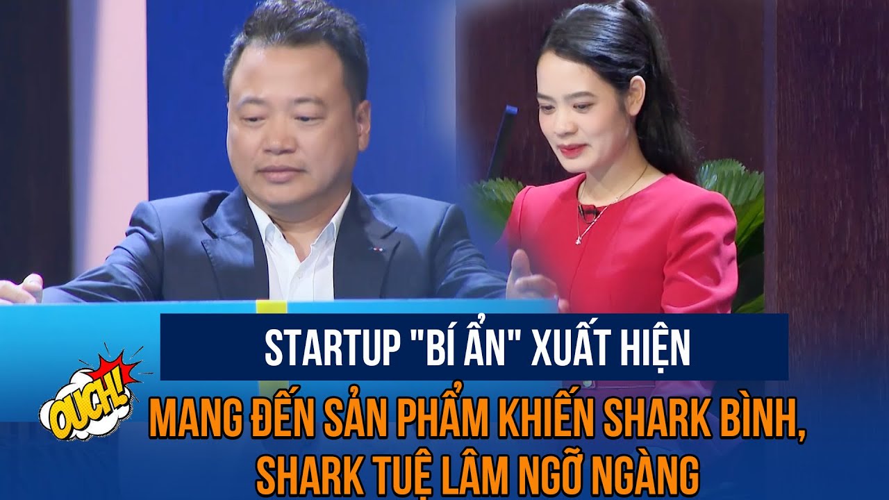 Startup "bí ẩn" xuất hiện, mang đến sản phẩm khiến Shark Bình, Shark Tuệ Lâm ngỡ ngàng| Shark Tank 6