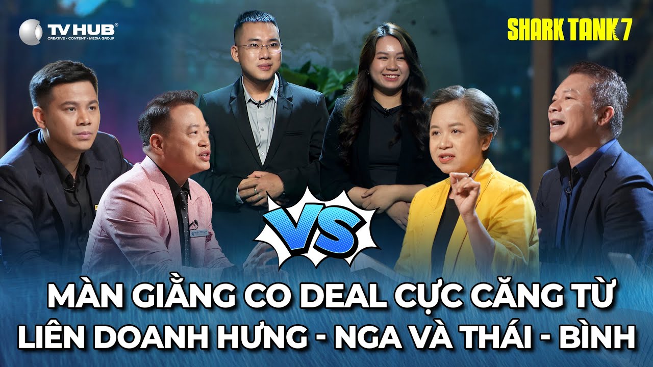 Shark Tank 7 Tập 5 | Màn giằng co ra deal từ liên doanh Hưng-Nga và Thái-Bình cho 2 Offer | Best Cut