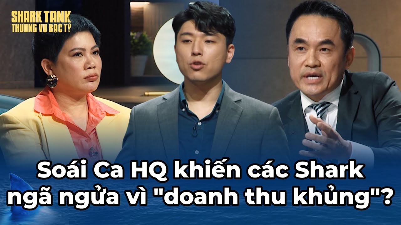 Soái Ca Hàn Quốc "bắn tiếng anh", dàn Shark ngã ngửa vì "doanh thu khủng"? | Tổng Hợp Shark Tank