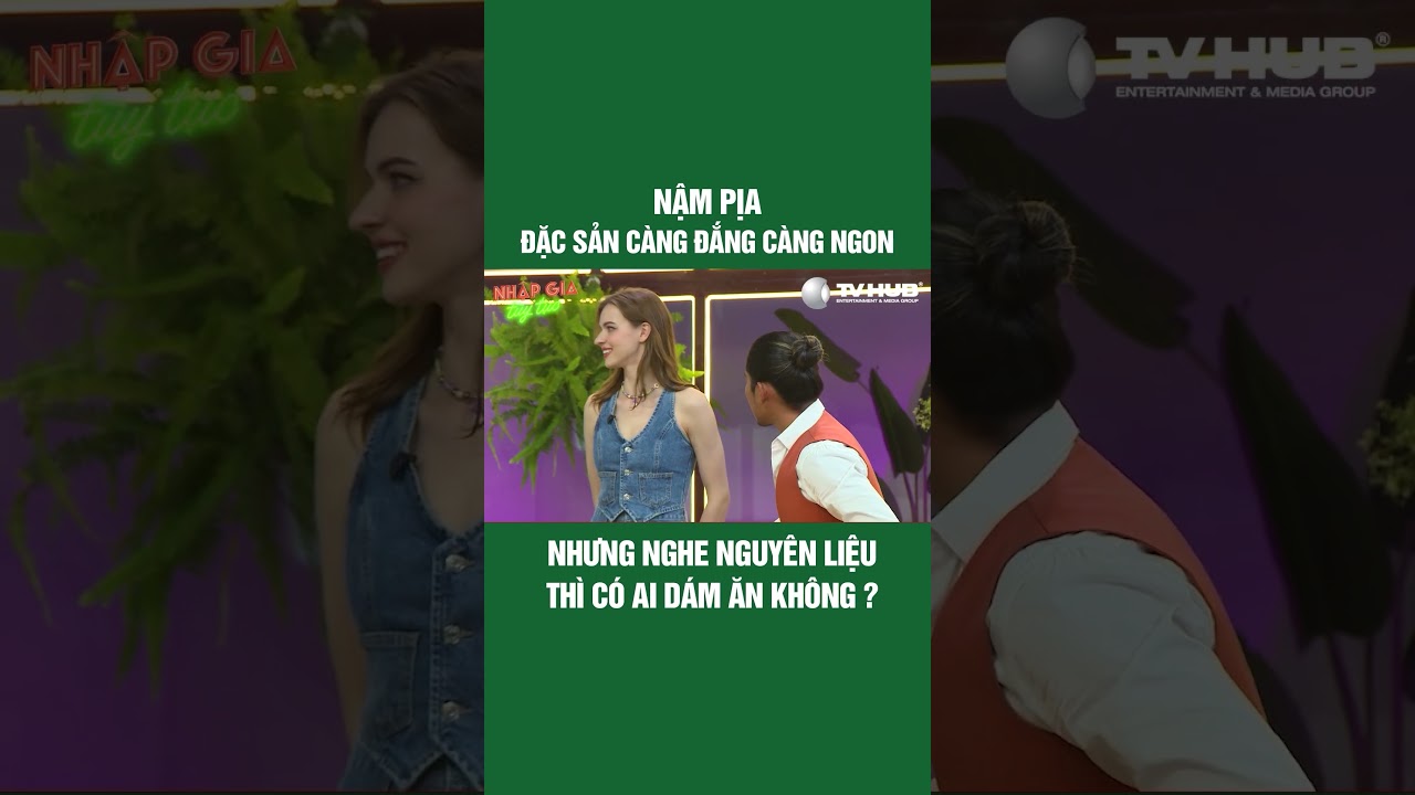 Đặc sản "Nậm pịa" càng đắng càng ngon, liệu có ai dám thử? #nhapgiatuytuc #show #tvhub #shorts