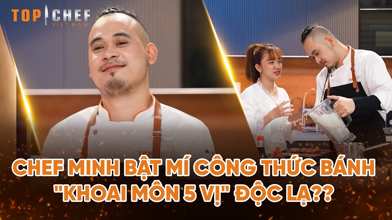 Top Chef Tại Gia 3 | Chef Minh bật mí công thức bánh "khoai môn 5 vị" độc lạ??  | Bestcut