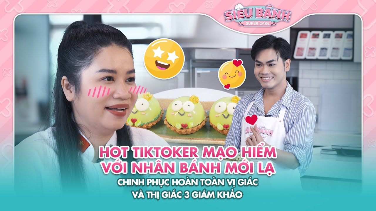 SUPER CAKE | Hot Tiktoker mạo hiểm với nhân bánh mới lạ chinh phục vị giác và thị giác BGK | BESTCUT