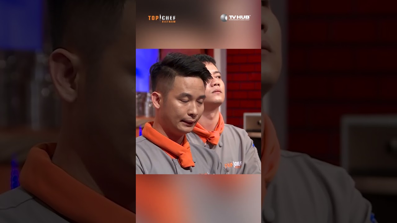 Chef "chơi xấu" đồng đội lộ mặt, có phải vô tình tạo sự cố? #topchef #cook #food #tvhub #shorts