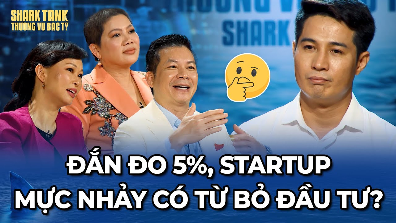 Đắn đo thương lượng 5%, Startup Mực Nhảy liệu có từ bỏ cơ hội đầu tư ???| Tổng Hợp Shark Tank