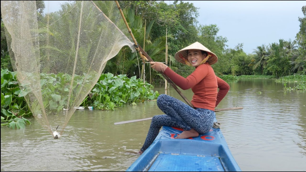 1343 / Treo bẹo xúc cá mè vinh