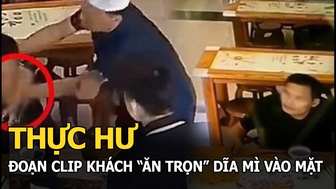 Nam thực khách bị chủ quán ném dĩa mì vào mặt, CĐM vội “ném đá” nhưng “lặng người” khi biết sự thật