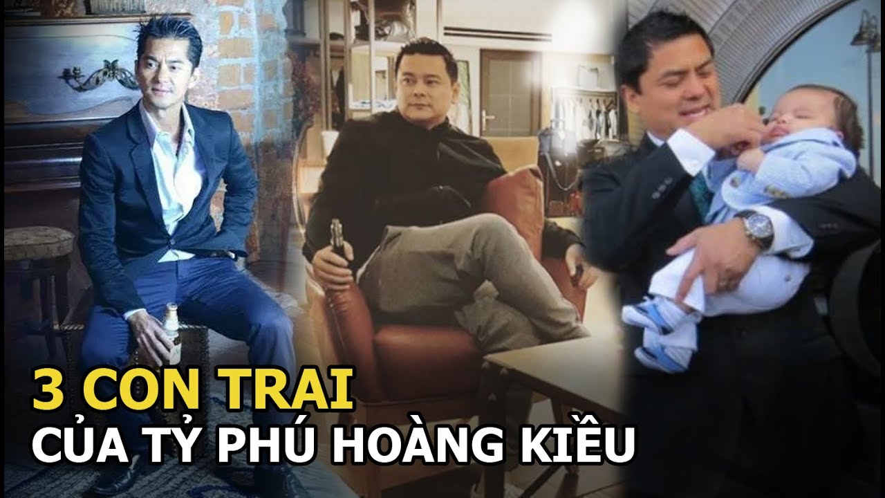 Chân dung 3 con trai Hoàng Kiều: Giàu có, tài giỏi, cùng có 1 thái độ khi Ngọc Trinh đòi làm mẹ kế