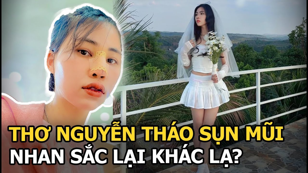 Thơ Nguyễn tháo sụn mũi, nhan sắc lại khác lạ?