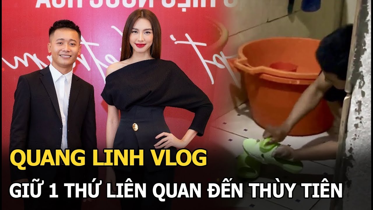 Quang Linh Vlog giữ 1 thứ liên quan Thùy Tiên, xem như báu vật khi nàng hậu công khai làm việc này