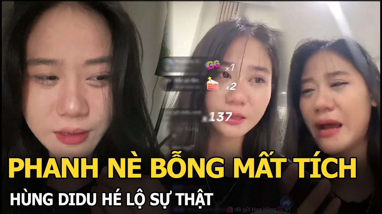 Phanh nè bỗng mất tích, Hùng Didu hé lộ sự thật