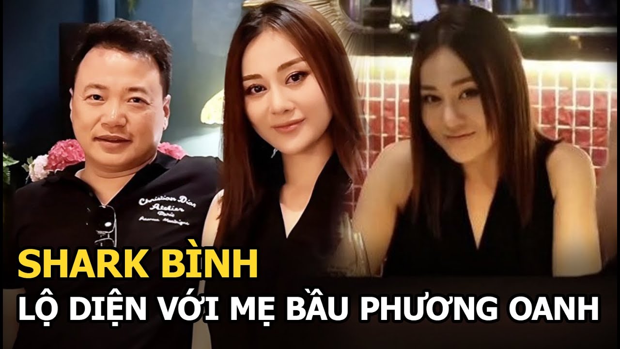 Shark Bình hiếm hoi lộ diện cùng Phương Oanh sau khi mang song thai, CĐM bóc trần nhan sắc mẹ bầu