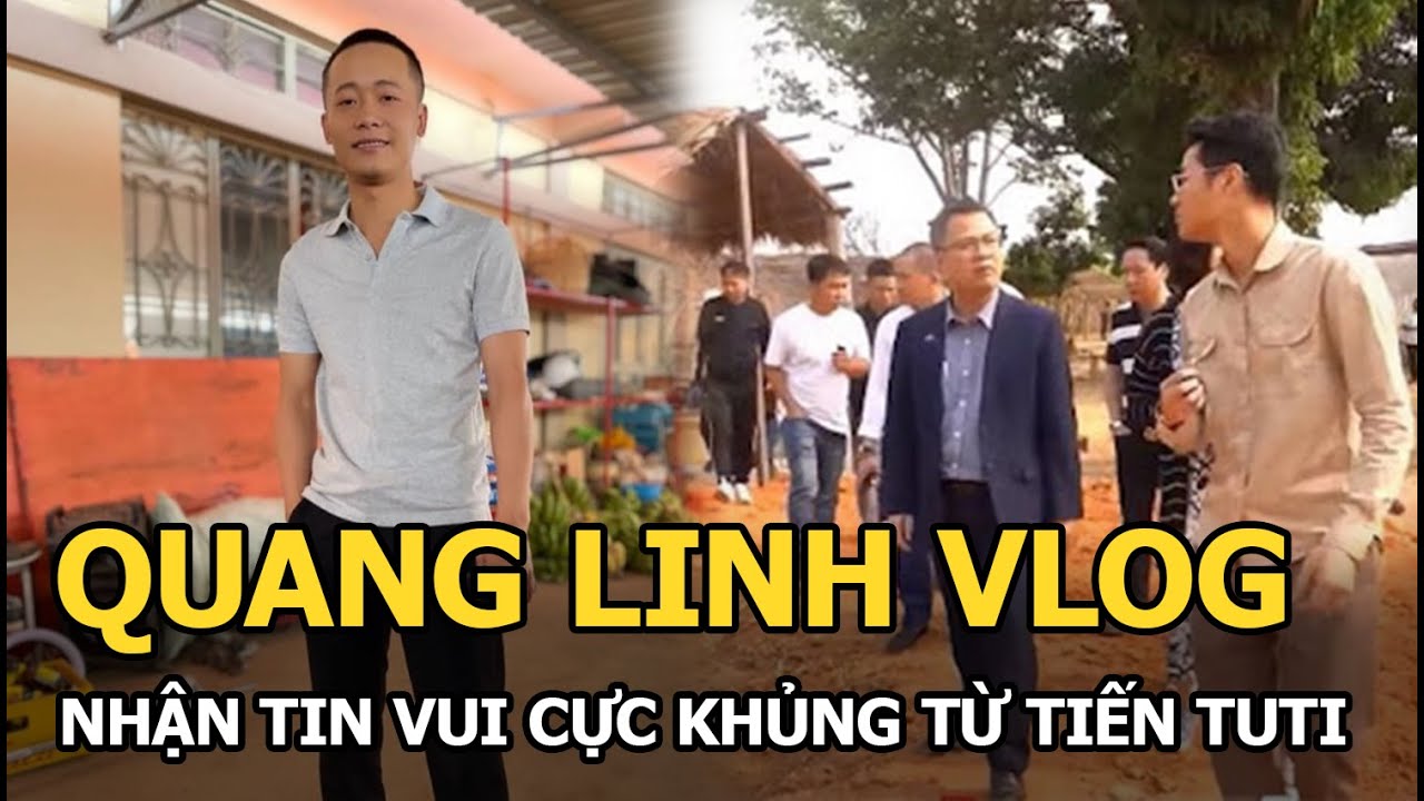 Quang Linh Vlog nhận tin vui cực khủng từ Tiến TuTi tại Angola, ai nấy đều rưng rưng nghẹn ngào