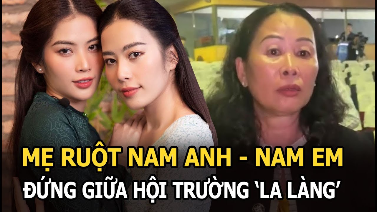 Mẹ ruột Nam Anh - Nam Em bức xúc BTC Miss Universe Vietnam, đứng giữa hội trường ‘la làng’ cầu cứu