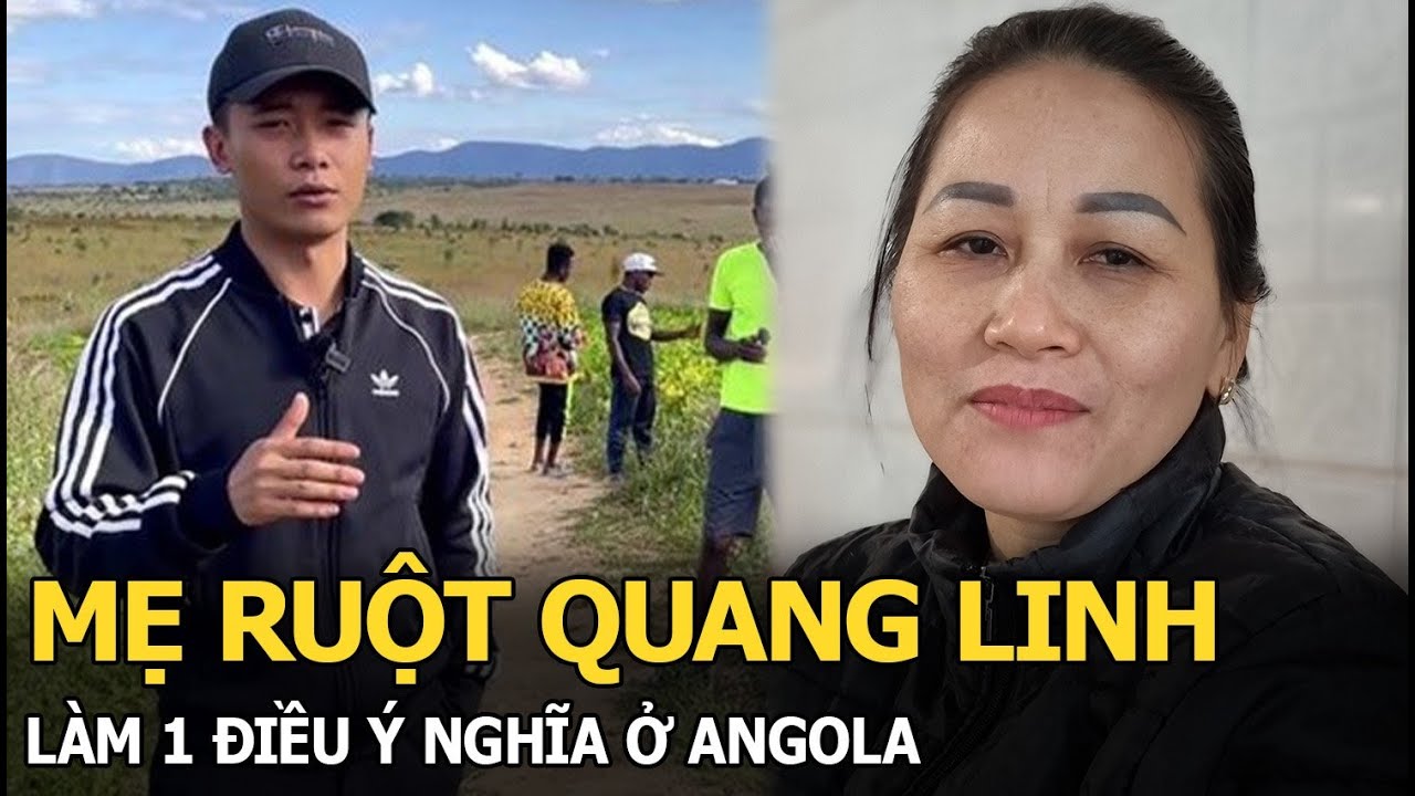 Mẹ ruột Quang Linh Vlog dành dụm từng đồng gửi sang châu Phi cho con trai, lý do gây xúc động