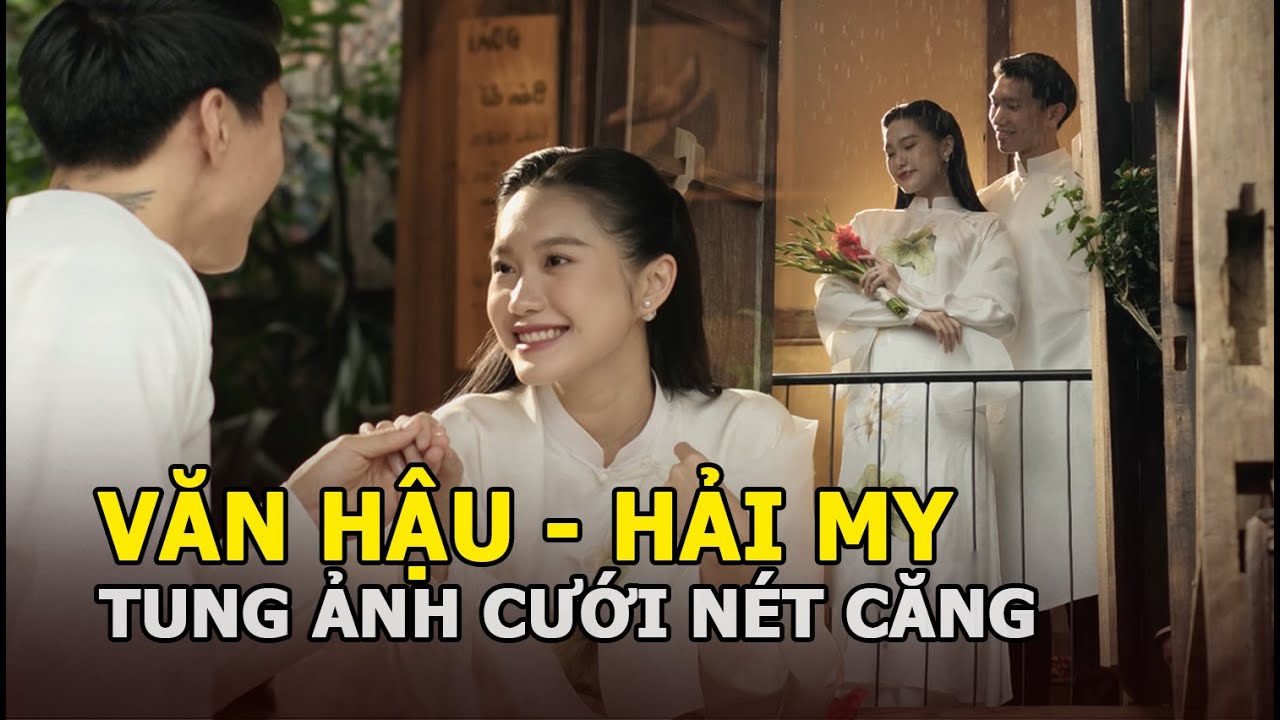 Đoàn Văn Hậu tung ảnh cưới nét căng với Doãn Hải My, hé lộ một chi tiết đặc biệt của chiếc váy cưới