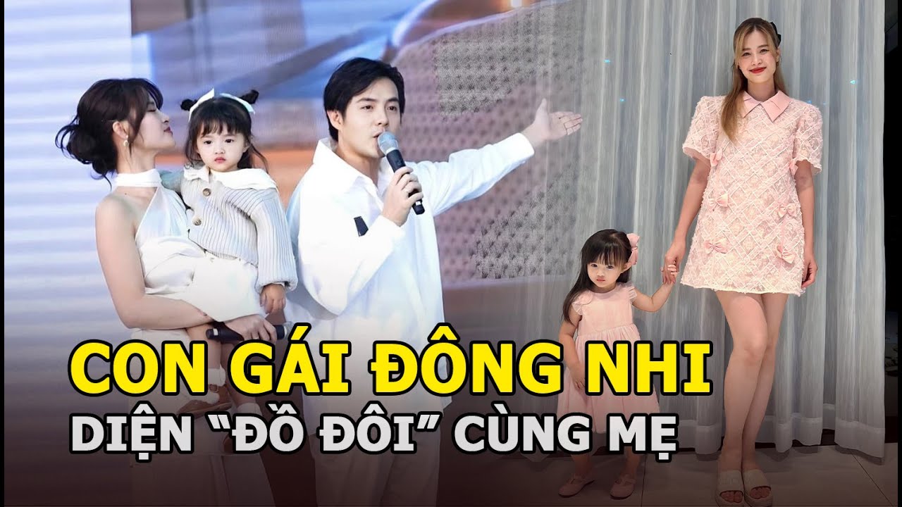 Con gái Đông Nhi - Ông Cao Thắng diện “đồ đôi” cùng mẹ, khiến dân tình phát sốt vì một điều?