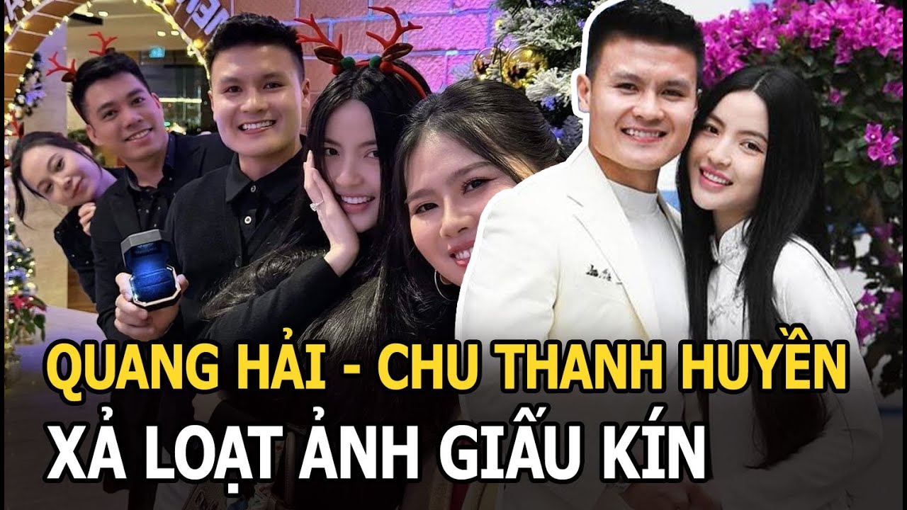 Quang Hải và Chu Thanh Huyền xả loạt ảnh giấu kín suốt 3 năm hẹn hò, CĐM phát hiện 1 điều