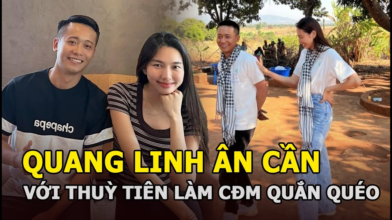 Quang Linh ân cần với Thuỳ Tiên làm CĐM quắn quéo