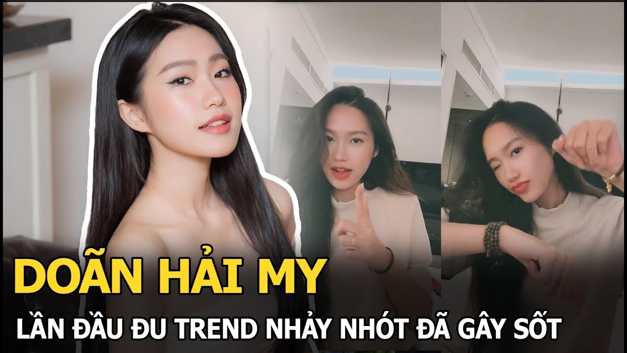 Doãn Hải My lần đầu “đu trend” nhảy nhót đã gây sốt, netizen soi ra 1 chi tiết đáng ngờ